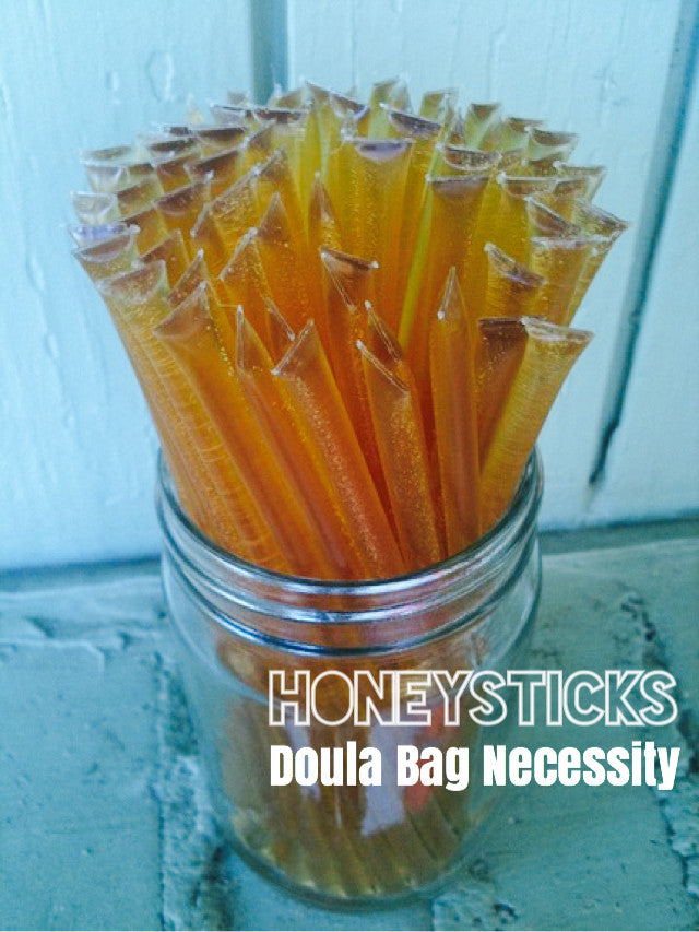 3 Reasons Honey sticks are a Doula Bag and Hospital Bag Necessity
