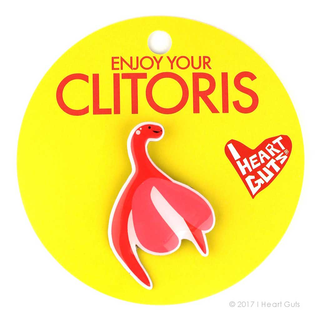 Enjoy Your Clitoris Lapel Pin
