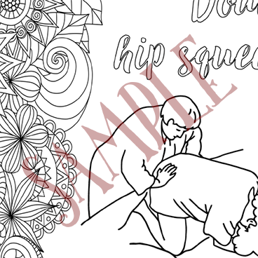 Labor Positions Coloring Book