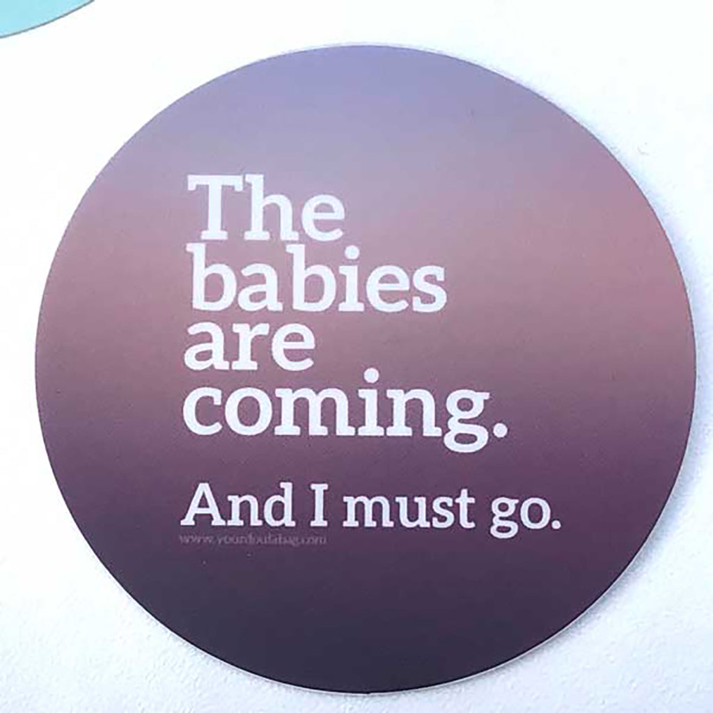 Doula Fun 3" Round Stickers